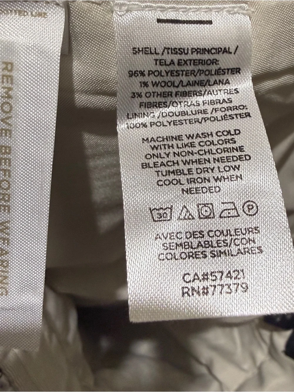 Ann Taylor Bouclé Cream Button-Front Mini Skirt